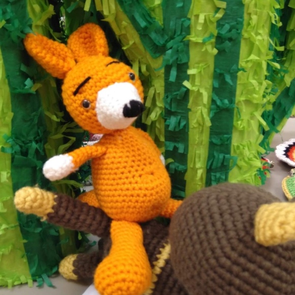 Cutie Halloween baby fox 10" tall - Picture 3 of 4